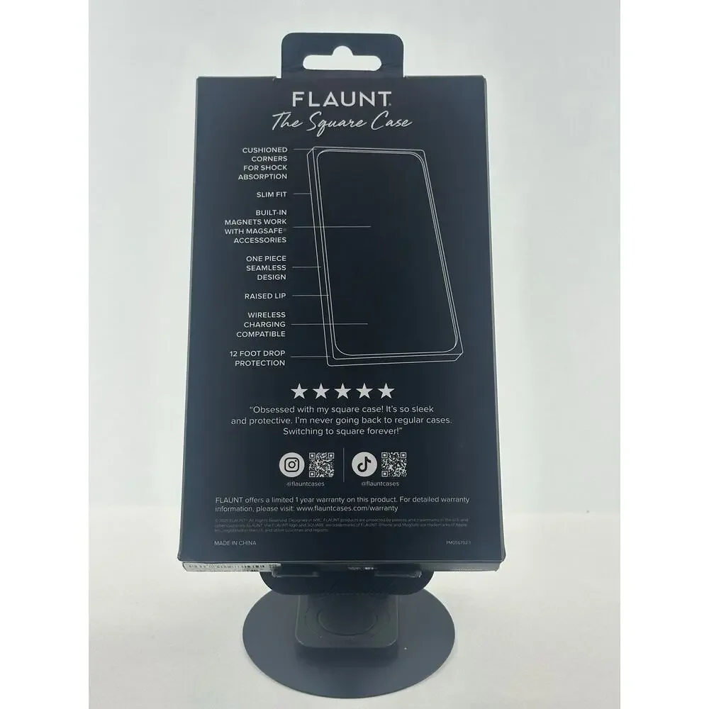 Square by Flaunt iPhone 16 Pro Max Multicolor Pearl Case NWT MSRP: $55.00